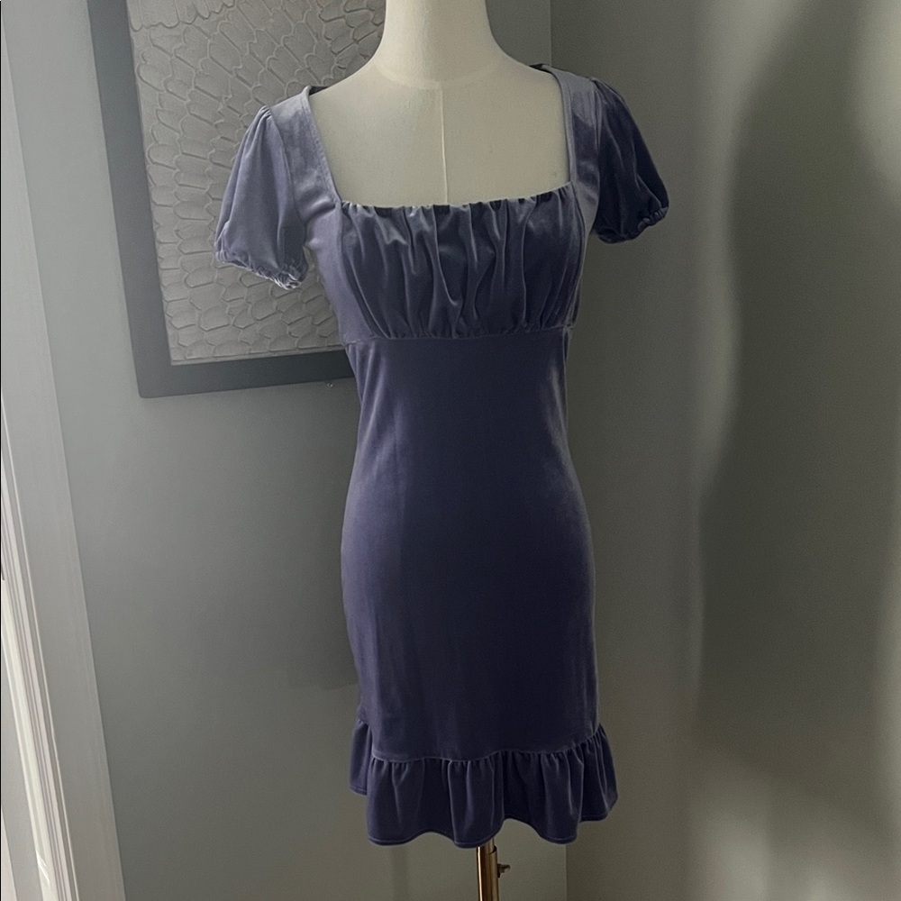 Forever 21 Lavender Velvet Dress